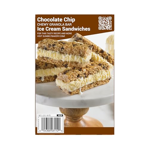 Sunbelt Bakery Peanut Butter Chocolate Chip Chewy Granola Bars, 50-1.0 Oz Bars (5 Boxes)