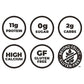 Moon Cheese Bites, White Chedda Black Peppa, 2-Ounce 3-Pack, 100% Real Cheese, Protein, Keto, After-School Or Lunch Snack