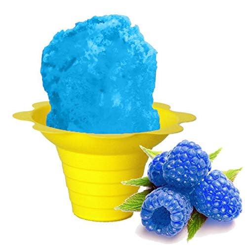 Hypothermias Blue Raspberry Snow Cone Syrup - 128 Fl Oz, 100% Pure Cane Sugar, Ready to Use
