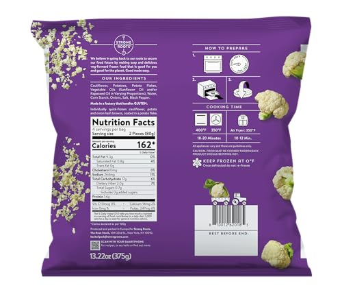 Strong Roots Cauliflower Hash Browns, 13.22 oz