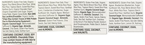 Pamelas Products Gluten Free Whenever Bar Variety Pack, 7.05 Ounce (Pack of 4)