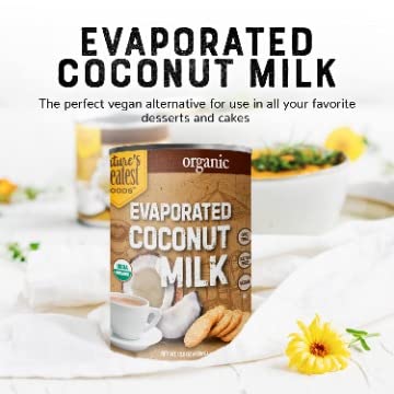 Nature s Greatest Foods Tropical Delight: Vegan Evaporated Coconut Milk with Exquisite Aroma - Dairy-Free, Guilt-Free, and Alle
