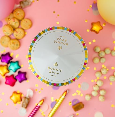 Bonnie And Pop - Birthday Gift Basket | Birthday Cookies, Sweets, Candy, Cake Flavors | Tin Spins, Plays Music Happy Birthday |
