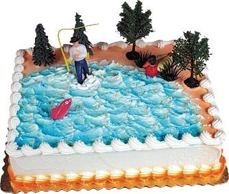 Cake Decorating Kit Cupcake Decorating Kit Sports Toys (Fishing Cake Kit)