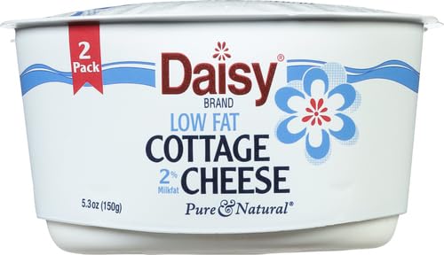 Daisy Brand Single Service Twin Pack 2% Cottage Cheese, 10.6 Oz (Pack Of 2)