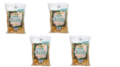 Trader Joe'S Original Savory Thin Mini Crackers (4 Pack)