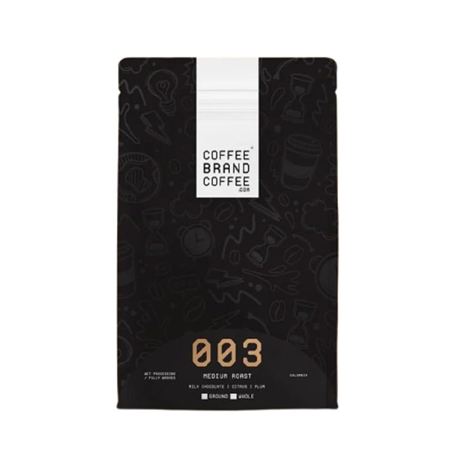 Medium Roast Whole Bean Coffee with Brewing Colombian Flavor Offers Perfect Balance | Mellow Profile | And Seductively Nutty Tas