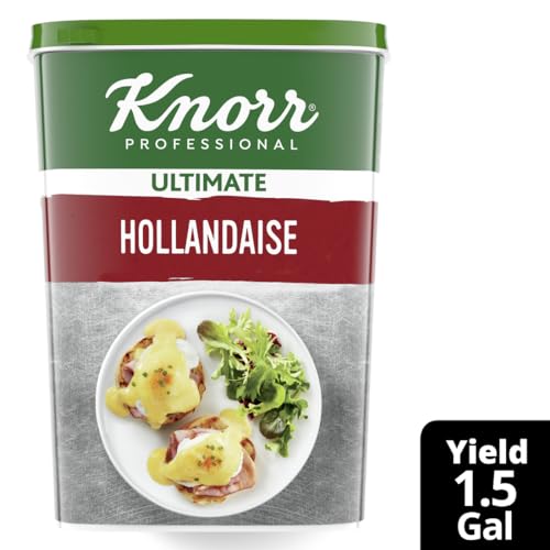 Knorr Professional Ultimate Hollandaise Sauce Mix Vegetarian, Gluten Free, No Artificial Flavors or Preservatives, No added MSG,