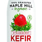 Maple Hill Creamery, 100% Grass Fed Organic Kefir, Strawberry, 32 oz