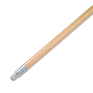 Boardwalk 136 Metal Tip Threaded Hardwood Broom Handle 1-Inch Dia X 60-Inch Long