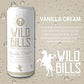 Wild Bills Vanilla Cream Soda, Caffeine Free, Gluten Free, 4 Pack, 12 Oz
