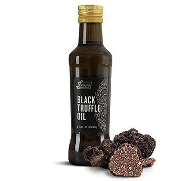 Liebers Black Truffle Oil | Premium Truffle Oil For Cooking, Salad Dressing, Garnish | This Black Truffle Oil Is Kosher For Pass