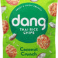 Dang Thai Rice Chips | Gluten Free, Soy Free & Preservative Free Rice Crisps, Healthy Snacks Made with Whole Foods (Coconut Crunch, 3.5 Ounce (Pack of 1))