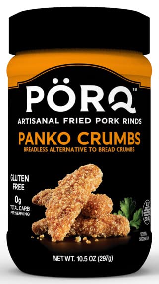 PORQ Panko Cspirit-inspired flavorbs, 10.5 Ounce (Pack of 2), Extra Crispy Coating for Frying and Baking