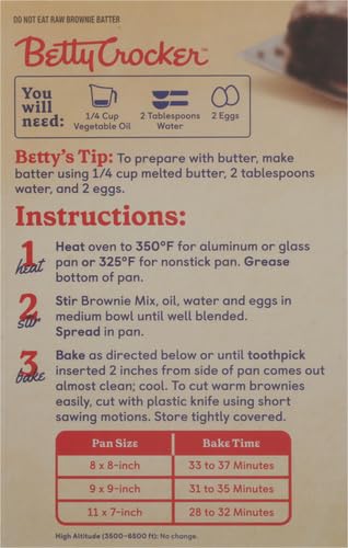 Betty Crocker Gluten Free Chocolate Brownie Mix, 16 oz.