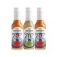 Barnacle Foods Bullwhip Kelp Hot Sauce Variety Pack | Kelp & Serrano Or Piri-Piri Peppers | Made In Alaska | Delicious Savory Um