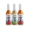 Barnacle Foods Bullwhip Kelp Hot Sauce Variety Pack | Kelp & Serrano Or Piri-Piri Peppers | Made In Alaska | Delicious Savory Um