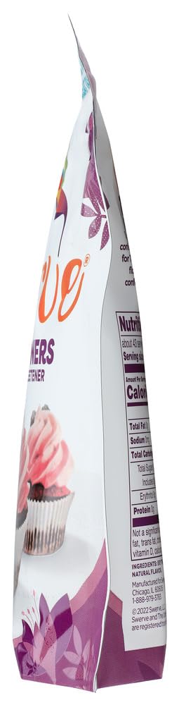 Swerve Sweetener, Confectioners, 12 Ounces (Pack Of 4)