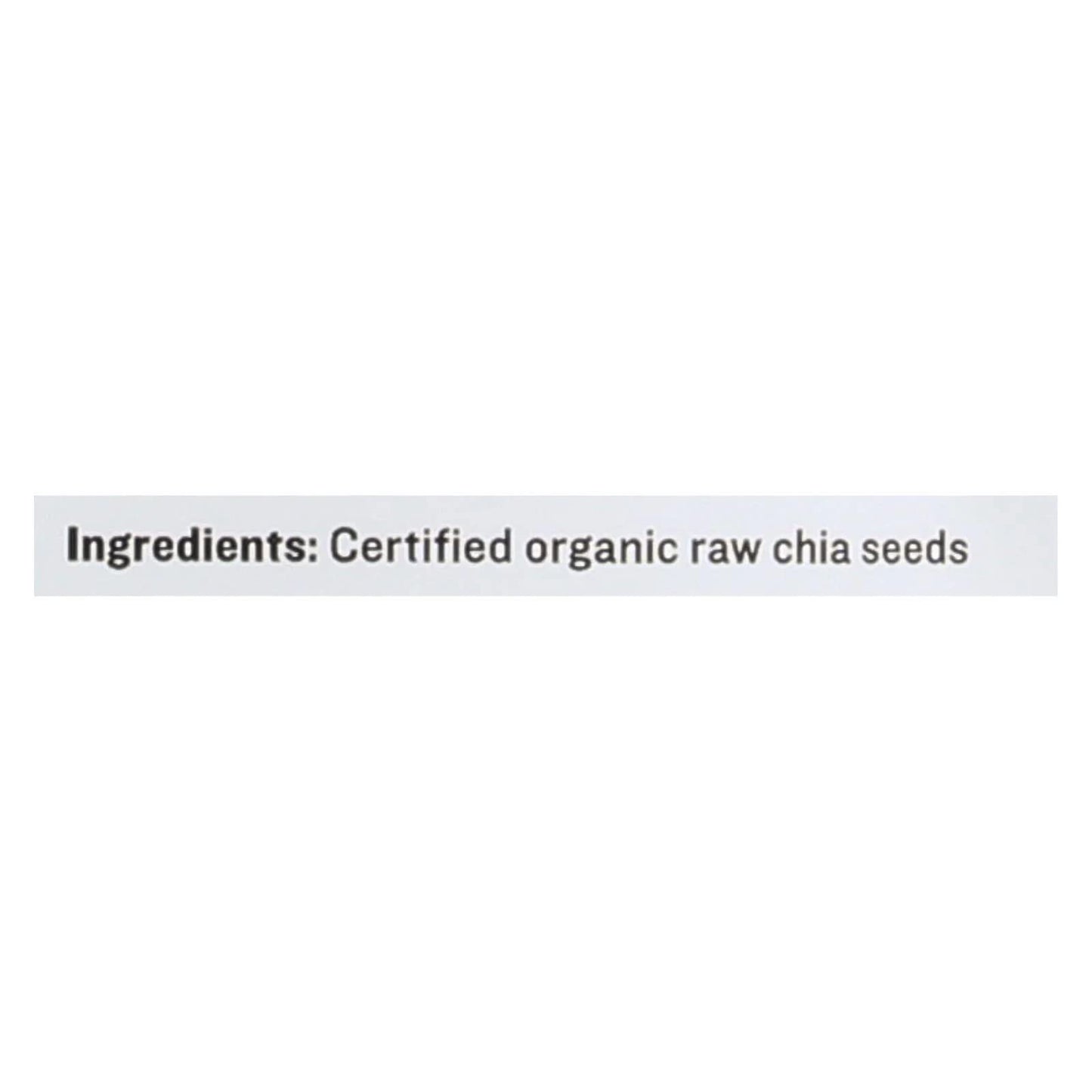 Sunfood Superfoods Raw Organic Chia Seeds - Chia Seeds Organic, Dry Chia Seeds Bulk, Perfect For Chia Pudding, Smoothies, Yogurt, Usda Organic, Non Gmo, Raw, Vegan - 1 Lb Bag
