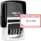 Maxmark Office Date Stamp With Received Self Inking Date Stamp - Red Ink