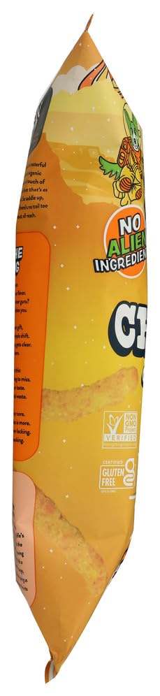 LESSEREVIL Organic Cowboy Cheddar Cheezmos  7 OZ