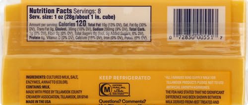 Tillamook, Medium Cheddar Cheese, 8 oz