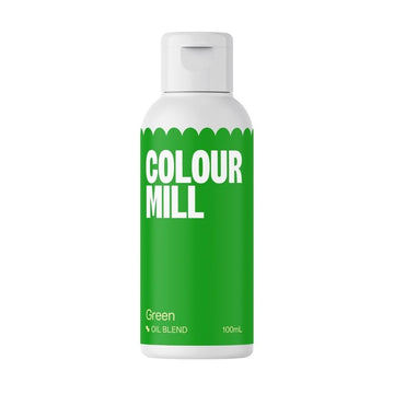 Colour Mill Oil-Based Food Coloring, 100 Milliliters (Green)