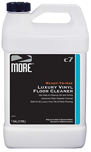 More Luxury Vinyl Floor Cleaner For Vinyl Plank Flooring - Ready To Use, Daily Cleaning Formula For Tile, Vinyl Surfaces [Gallon