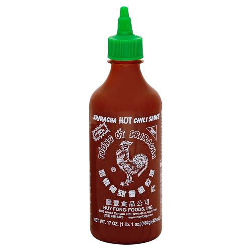 Huy Fong, Sriracha Hot Chili Sauce, 17 Ounce Bottle