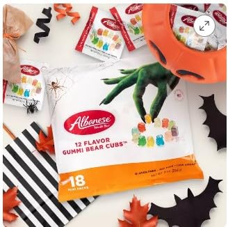 Albanese WorldS Best Spellbinding Gummies 18Ct Trick-Or-Treat Bag Of Halloween Candy