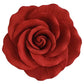 O'Creme Garden Roses Gumpaste Flower Set - Red Edible Flowers for Cake Decorating - Sugar Paste Flower Decorations for Cakes, Ca