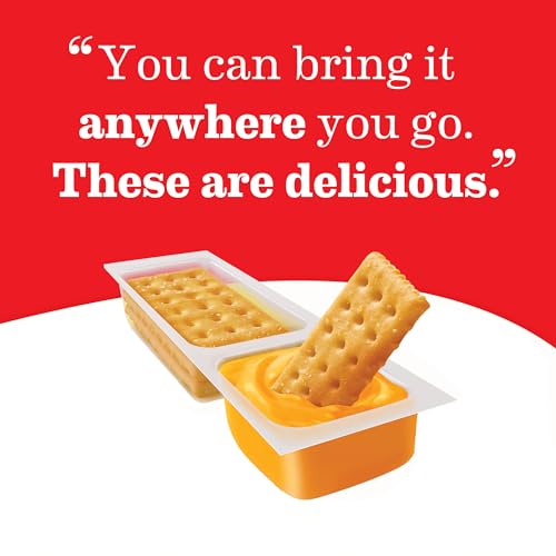 Handi-Snacks RITZ Crackers N Cheesy Dip Snack Packs, 10 Snack Packs