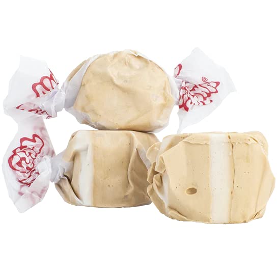Taffy Town Candies- Butterscotch | Gourmet Taffy| Nougat-Style Candy| Soft & Delicious| Sumer Snack Treats| Party Good Candies| 