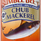 Bumble Bee Chub Mackerel, 15 oz Can - Canned Mackerel Fish, High Protein Keto Food, Gluten Free (Pack of 4)