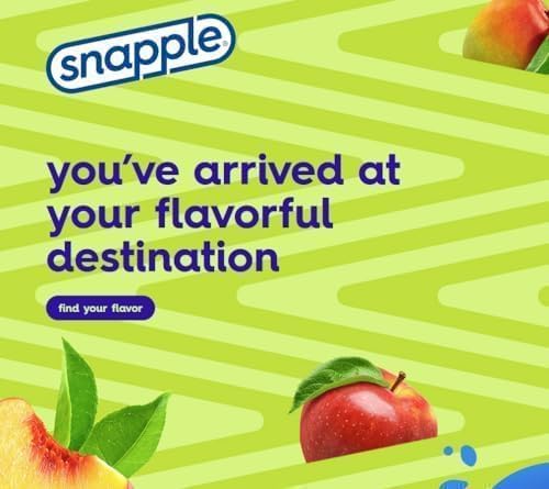 Snapple Peach Tea, 16 Oz., 12/Pack (10099485)