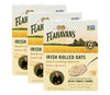 Flahavans Quick 3 Minute, Irish Rolled Oatmeal, 16 Ounce (Pack of 3)