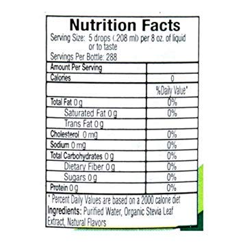 Sweetleaf Sweet Drops Stevia Clear Liquid Stevia Sweetener - Liquid Stevia Drops, Stevia Liquid Sweetener, Zero Calories, Zero S