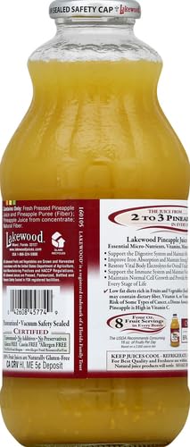 Lakewood Pineapple Juice, 32 Fz