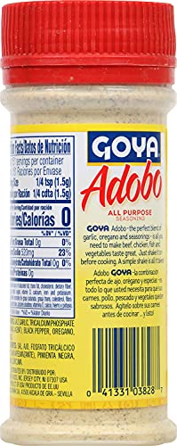 Goya Foods Adobo All Purpose Seasoning With Pepper, 8-Ounce (Pack Of 24)