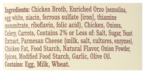 Raos Made for Home Chicken Orzo Soup  16 oz  Traditional Italian Heat and Serve Soup  Made with enhanced Quality Ingredients