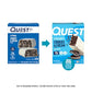 Quest Nutrition Crispy Cookies & Cream Hero Protein Bar  18g Protein  1g Sugar  3g Net Carb  Gluten Free  Protein Snack  Keto Friendly  4 Count