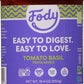 FODY FOOD COMPANY Pasta Sauce, Tomato Basil, 19.4 OZ (0628055758013)