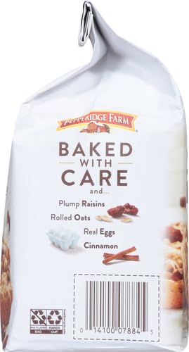 Pepperidge Farm Santa Cruz Soft Baked Oatmeal Raisin Cookies, 8.6 oz. Bag