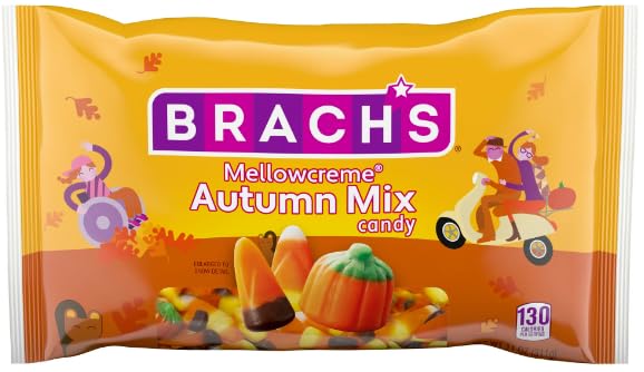 Autumn Candy Variety Mix, 11 oz, Mellowcreme Pumpkins, Harvest Candy Corn, Classic Candy Corn Park of 3 (Assorted Flavors Autumn