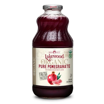 Lakewood, Organic Pure Pomegranate Juice, 32 Fl Oz Bottle