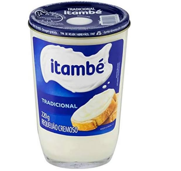 Requeijo Cremoso Brasileiro Tradicional Itamb   200 G - Pack Of 4 X 200G - Brazilian Cream Cheese