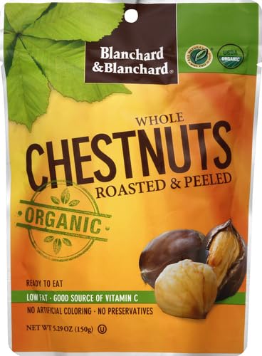 Blanchard & Blanchard Whole Chestnuts, Roasted & Peeled, 5.2 oz