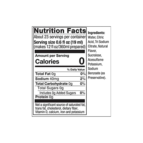 Sodastream Diet Lemon Lime, 14.8 Fl Oz, Pack Of 4