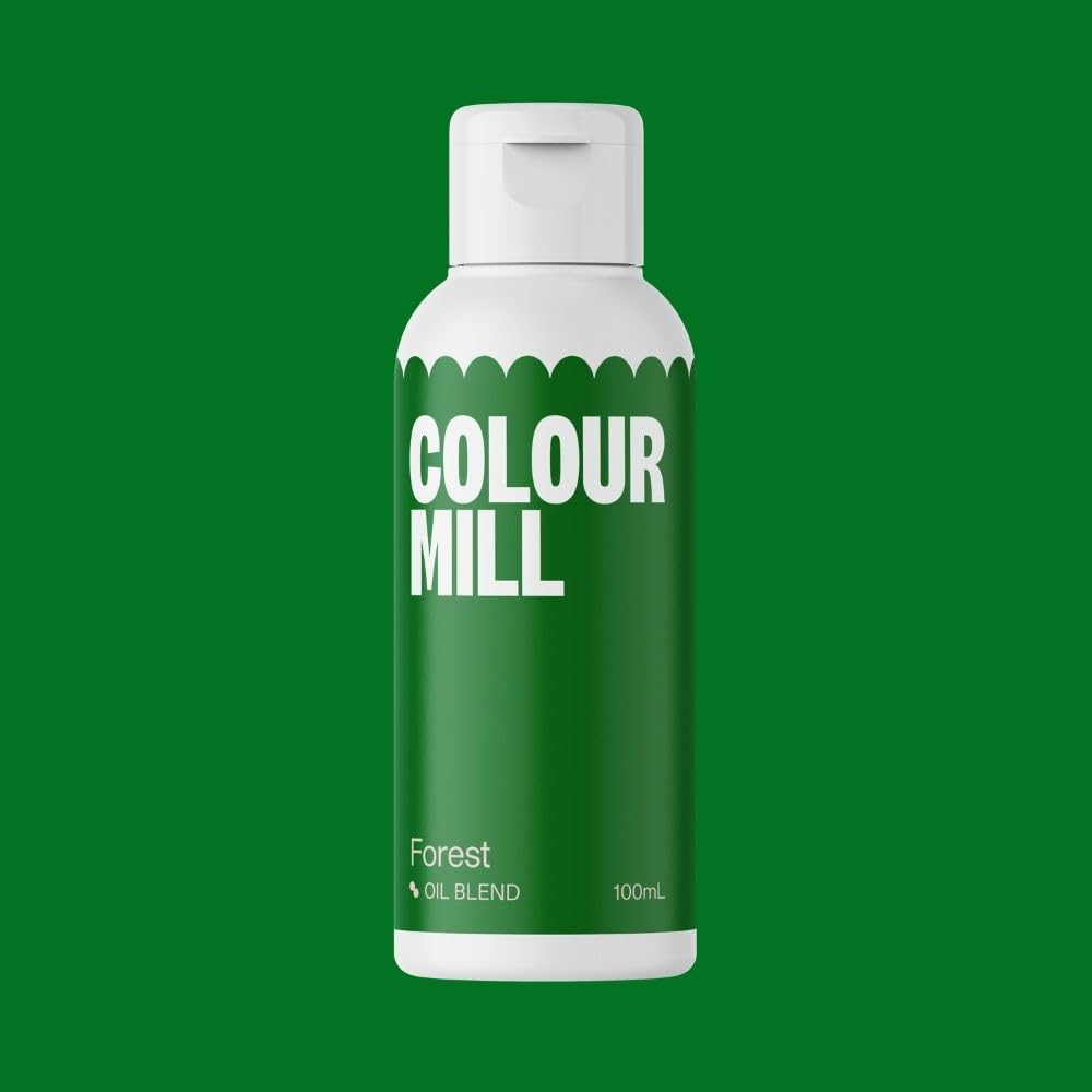 Colour Mill Oil-Based Food Coloring, 100 Milliliters Forest