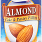 Solo Almond Cake and Pastry Filling, 12.5 Ounce (Pack of 6)